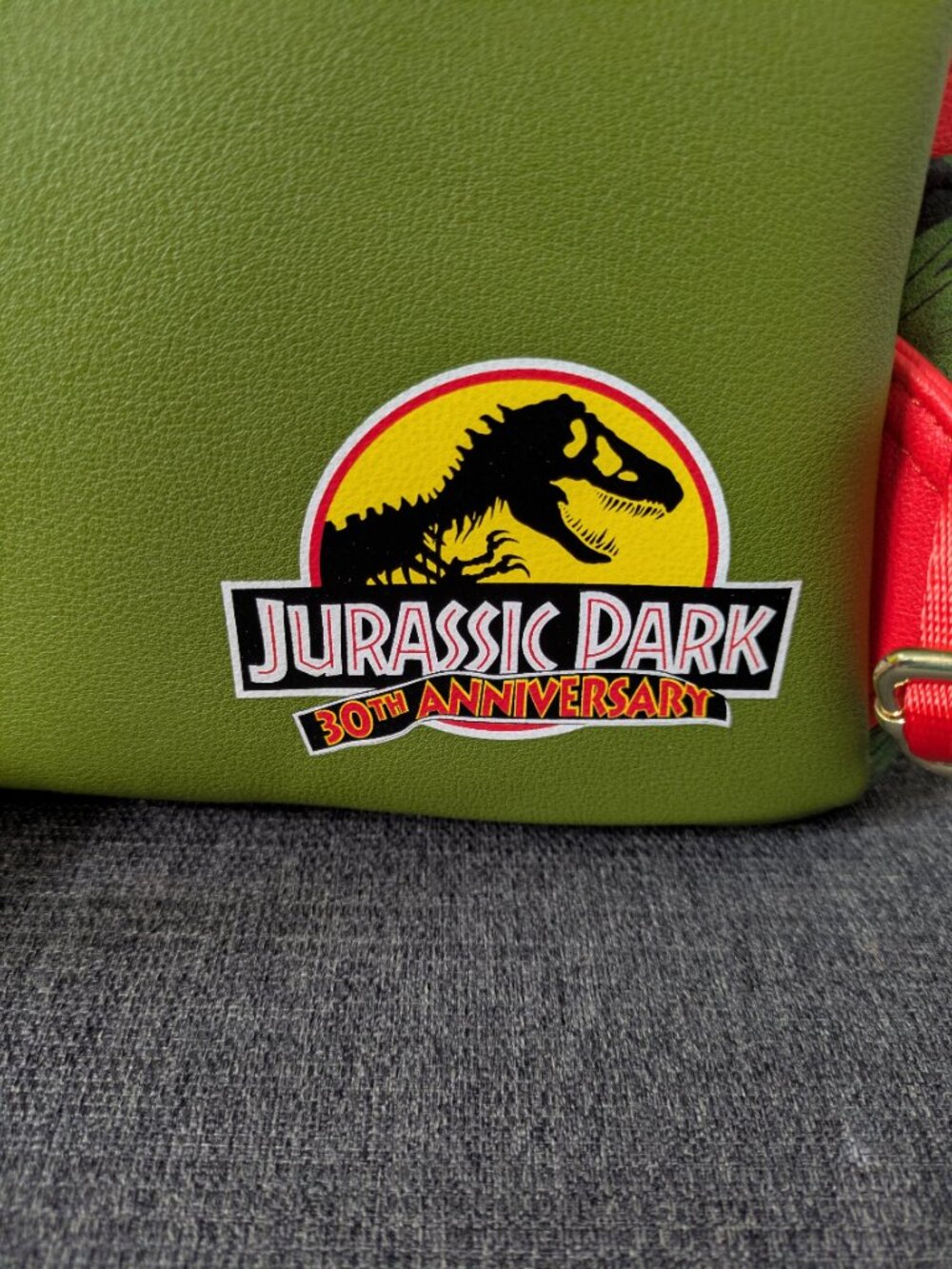 Jurassic Park 30th Anniversary Loungefly Dilophosaurus Mini Backpack - Picture 5 of 8